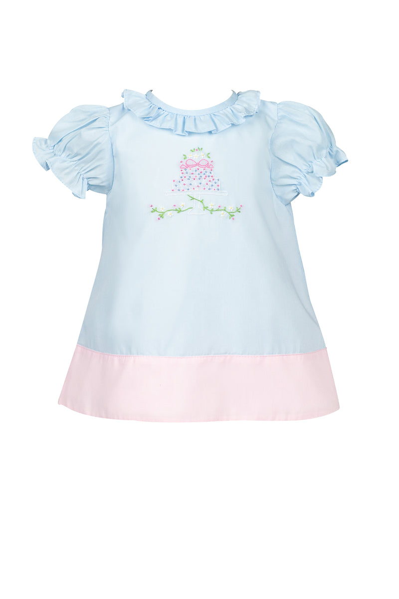 The Proper selling Peony Blue Clover Easter Bunny Dress 3T