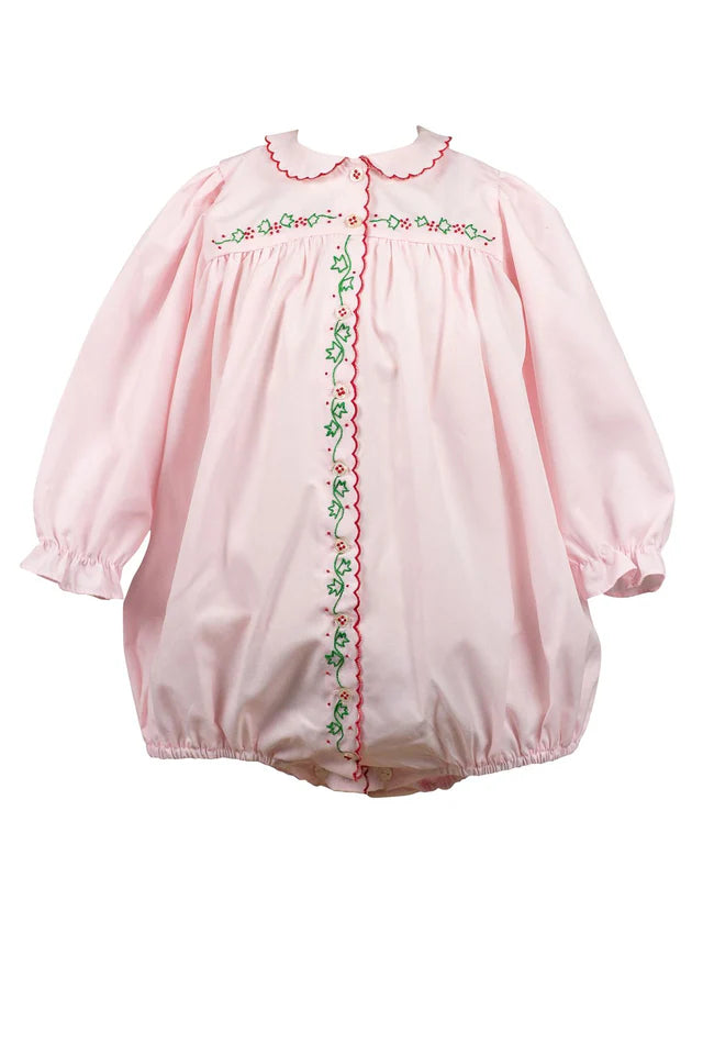 The Proper Peoney Ivy Holly Girl Bubble 12M