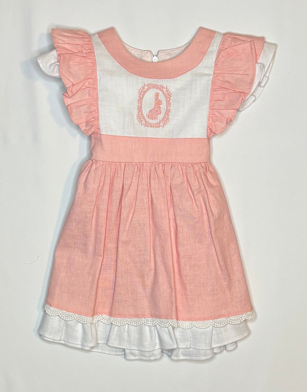 Peach Bunny Dress by Evie's Closet